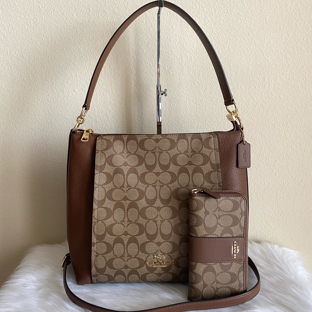 Coach purse and wallet set